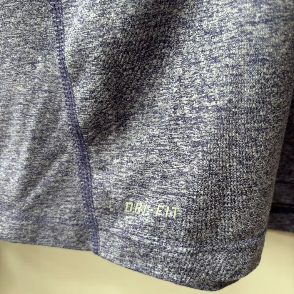 Nike purple Fri-fit‎ half zip running pullover woman’s size M